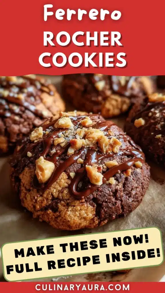 Ferrero Rocher Cookies